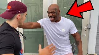 Mike Tyson backstage at AEW Dynamite  Vlog 315 [upl. by Ylyl]