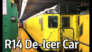 ⁴ᴷ R14 DeIcer Car being Transferred [upl. by Nedgo]