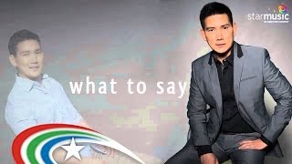 Dont Know What To Do Dont Know What To Say  Richard Yap Lyrics [upl. by Akeenahs]