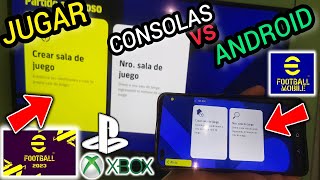 Como JUGAR ONLINE EFOOTBALL PLAYSTATION vs EFOOTBALL MOBILE  Se Puede ✅ [upl. by Rumpf]