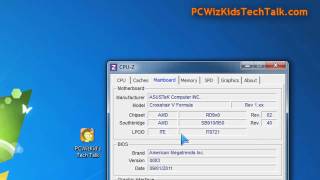 Get Motherboard Memory and CPU details quick with CPUZ [upl. by Ennalyrehc860]