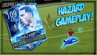 WE GOT 100 OVR HAZARD FIFA MOBILE GAMEPLAY [upl. by Brogle]