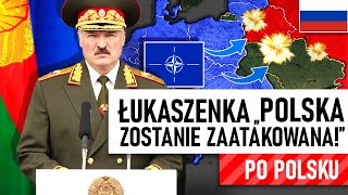 ATAK NA POLSKĘ Ludność cywilna ZAGROŻONA ŁUKASZENKA po POLSKU [upl. by Sivle]