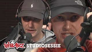 EZG amp STEEN  Studiosessie 252  101Barz [upl. by Ojadnama350]