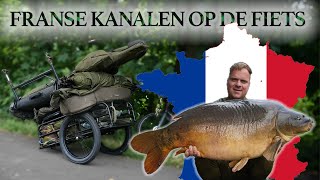 Karpervissen in Frankrijk  Op de fiets langs de Franse kanalen [upl. by Yelime]