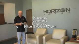 HorizonRCcom How to  Bind and Trim Your Eflite mSR Heli [upl. by Iny]