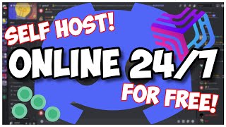 How to self host your discord bot online 247  FOR FREE [upl. by Denten]