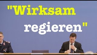 21 Februar 2018  Sehenswerte Bundespressekonferenz RegPK [upl. by Ayram]