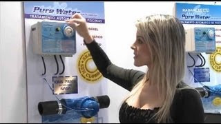 TRATAMENTO DE PISCINA SEM CLORO IONIZADOR PURE WATER [upl. by Ahtelat898]