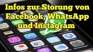 Störung bei WhatsApp Instagram und Facebook  So ist der aktuelle Stand [upl. by Joselow]