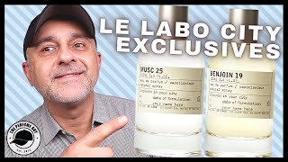 LE LABO CITY EXCLUSIVES FRAGRANCES BENJOIN 19 MUSC 25 REVIEW  TUBEREUSE 40 ALDEHYDE 44 GAIAC 10 [upl. by Balac751]