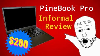 PineBook Pro An Informal Review [upl. by Feliza461]