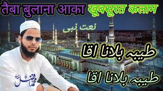 तैबा बुलाना आका नात शरीफ। taiba bulana aaqa naat Sharif Hafiz Afzal Rohtasi [upl. by Constantia]