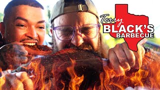 Trying The LEGENDARY Terry Blacks BBQ in Austin Tx [upl. by Lytsyrk]