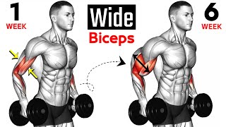 13 BEST Exercises for WIDER BICEPS [upl. by Vesta]