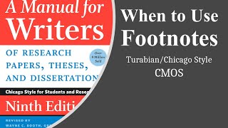 When to Use Footnotes [upl. by Grania]