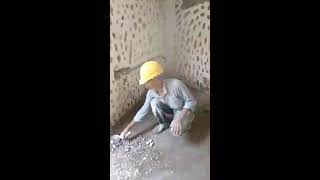 How to remove toilet wall grout in easy steps to install new ceramicPart 2 [upl. by Acinoj401]