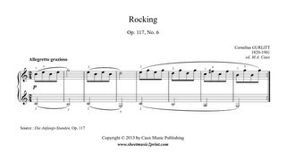 Gurlitt  Rocking Op 117 No 6 [upl. by Htilil]