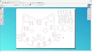 2D Design Clock Tutorial [upl. by Analos]