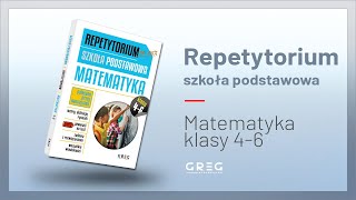 Repetytorium  szkoła podstawowa Matematyka kl 46 [upl. by Sholes]