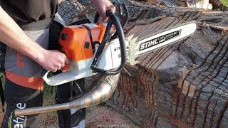 STIHL MS660 Hotsaw  VC Traders Warragul [upl. by Ynaitirb106]