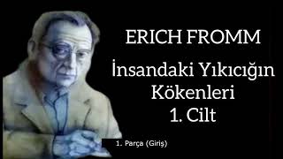 Erich Fromm  İnsandaki Yıkıcılığın Kökenleri  1 Parça Sesli Kitap [upl. by Donela878]