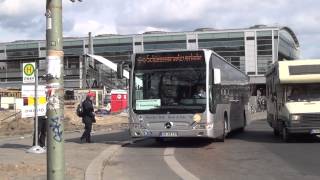 Schienenersatzverkehr SBahn Berlin Ringbahn  2 O405N amp 1 Citaro am Bahnhof Ostkreuz HD [upl. by Nichols]