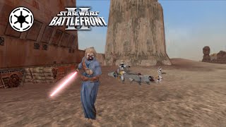 Star Wars Battlefront II 2005 Mods  Conversion Pack  Tatooine Dune Sea  Clone Wars  Republic [upl. by Castor]