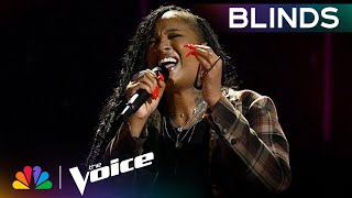 Tiffany Taylor Goes for It with quotWhat Was I Made Forquot by Billie Eilish  Voice Auditions  NBC [upl. by Ludwigg]