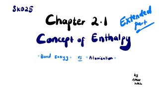 Bond Dissociation Energy vs Enthalpy of Atomisation  Chapter 21 extended  SK025  AMNClan [upl. by Ardnait]