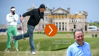 Custom Golf Tour Packages to Scotland Ireland England amp Wales  PerryGolfcom [upl. by Ellenwad]