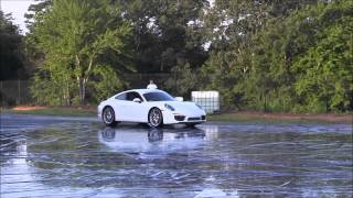 Porsche Stability Management PSM Demo [upl. by Yllil]