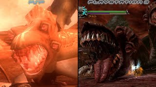 Dantes inferno Psp Vs Ps3  Comparison [upl. by Ilzel]