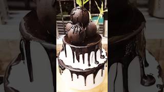 Chocolate Cake Topping With Chocolate Balls cake birthdaycakedecorating cakedesign chocolate [upl. by Claus]