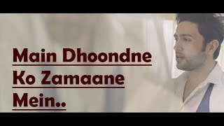 Main Dhoondne Ko Zamaane Mein  Arijit Singh  Heartless  Lyrics Video Song  Translation [upl. by Nahgrom]