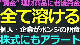 0930上場企業すら信じていた「高利回り黄金投資」がポンジで全中国が号泣！ [upl. by Soalokcin]