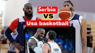 Serbia vs USA basketball  Epic Basketball Battle [upl. by Hamburger]