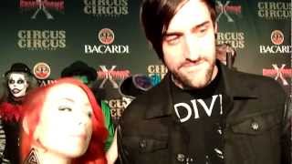 Joe Letz Megan Massacre Fright Dome Black Carpet Interview 92912 [upl. by Web]