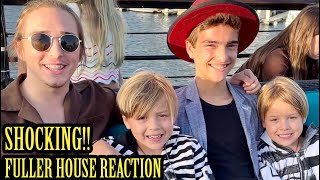 THE FULLER HOUSE BOYS REACT TO FULLER HOUSE SCENES [upl. by Smaj]