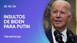 Biden insultó a Putin en un acto [upl. by Chas]