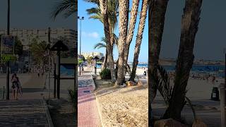 🌴🌊🏖️ Playa de la Glea beach Dehesa de Campoamor Orihuela Costa Spain  España 🇪🇸 [upl. by Erroll947]