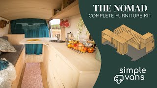 Build this campervan in 9 hours  The Nomad Kit [upl. by Niret]