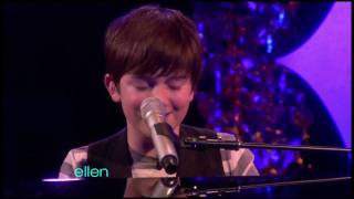 Greyson Chance Performs quotWaiting Outside The Linesquot on Ellen [upl. by Nosidam]