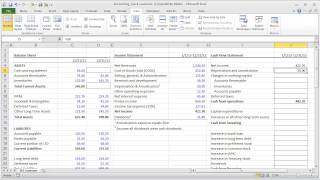 Financial Modeling Quick Lesson Cash Flow Statement Part 1 [upl. by Intosh]