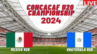 Mexico vs Guatemala U20 CONCACAF Championship 2024 Preview Prediction [upl. by Eizdnil]