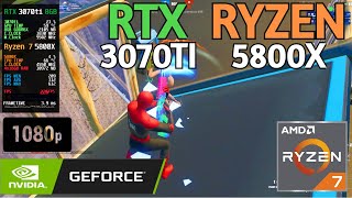 RTX 3070 ti  Ryzen 7 5800x Fortnite Chapter 4 Season 1  Creative 1v1s  performance mode 1080p [upl. by Ienttirb]