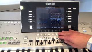 How to mix sounds on Yamaha Tyros [upl. by Ylrae488]