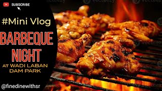 BARBEQUE NIGHT AT WADI LABAN DAM PARK MINI VLOG By Fine Dine With SR [upl. by Aneerak842]