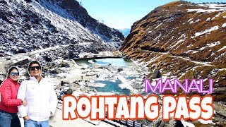 Rohtang Pass  Manali  By Road  Fresh Snow 2023  Latest condition of roads  Himachal Pradesh [upl. by Loziram267]