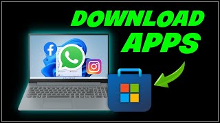 how to download apps in laptop  how to download app in computer  how to download app [upl. by Dolphin]